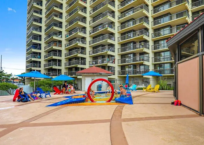 Astounding With Balcony Pools Gym Game & Tennis * Ocean City